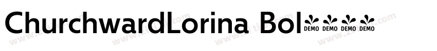 ChurchwardLorina Bol字体转换